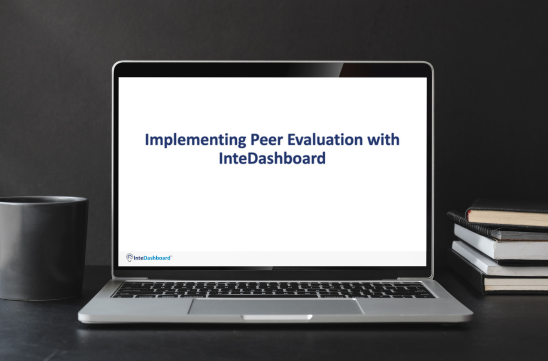 Watch Now: Empowering Peer Evaluation with InteDashboard